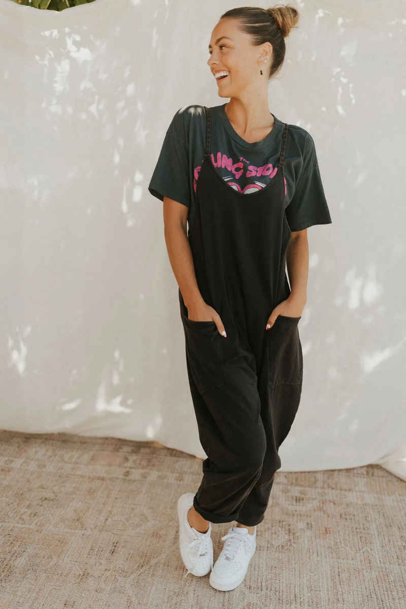LAST DAY 70% OFF🔥Wide Leg Jumpsuit with Pockets (Buy 2 Free Shipping)
