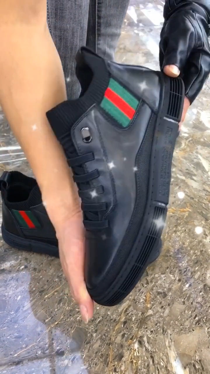 Genuine Leather Comfortable And Breathable Business Flats Shoes