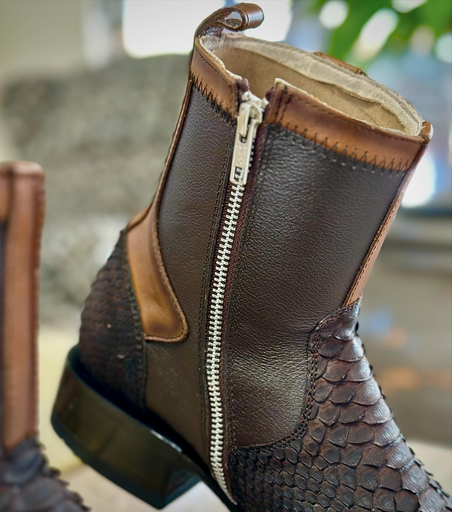 Mexican Handmade Cowhide Boots