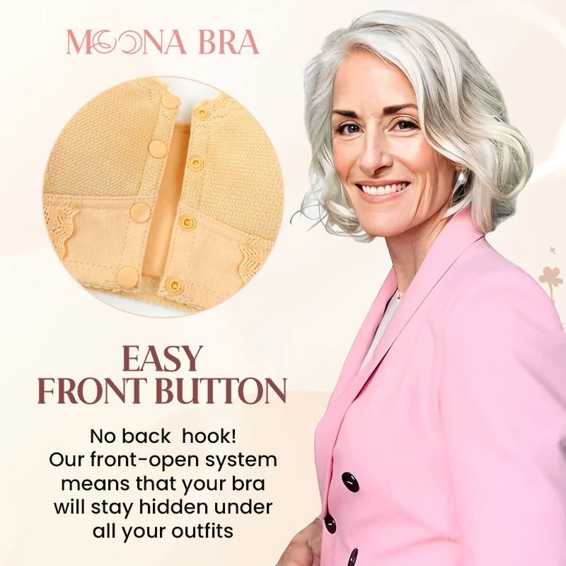 New Front Closure Breathable Bra for Seniors