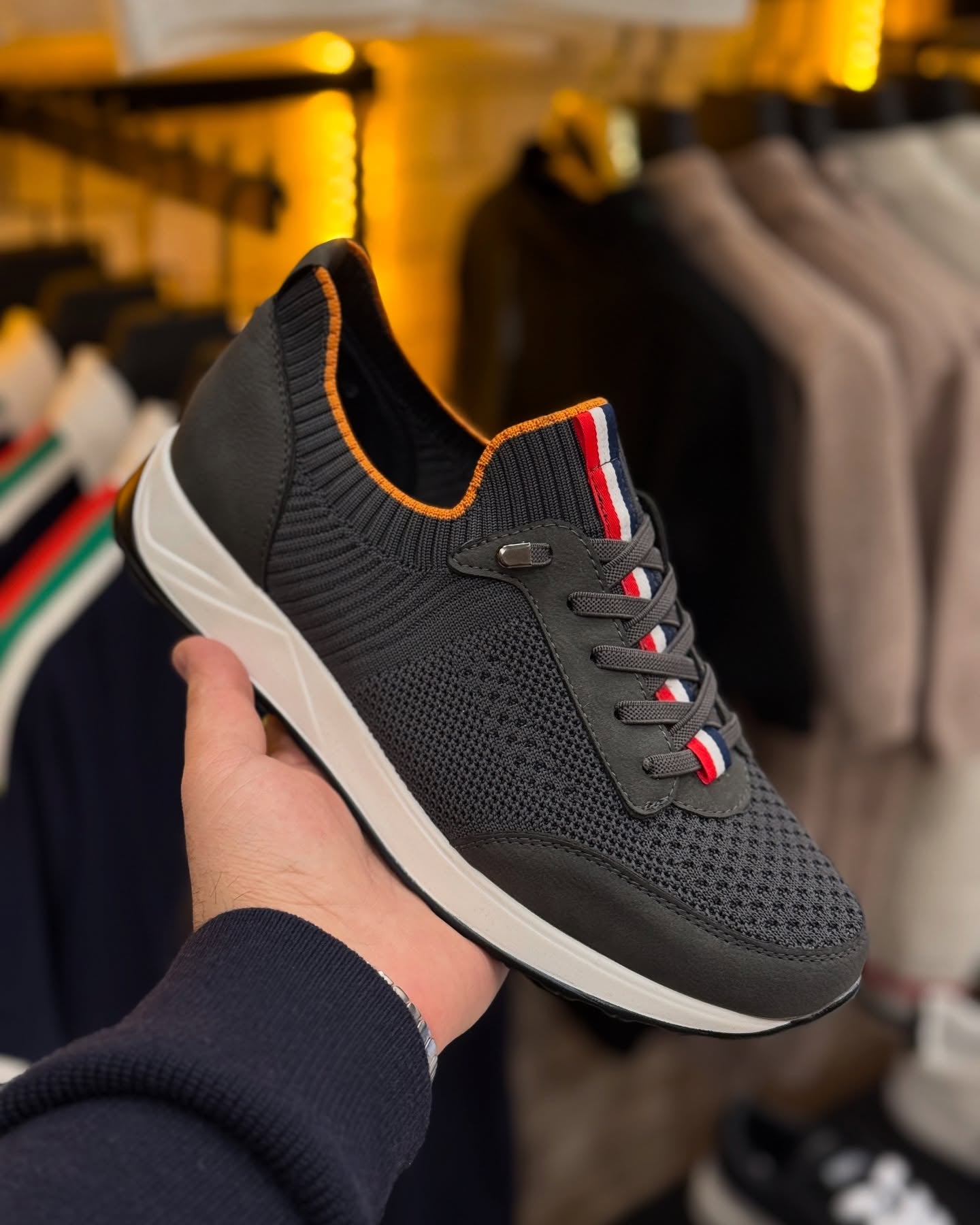 Tech Runner Suede Sneakers Men