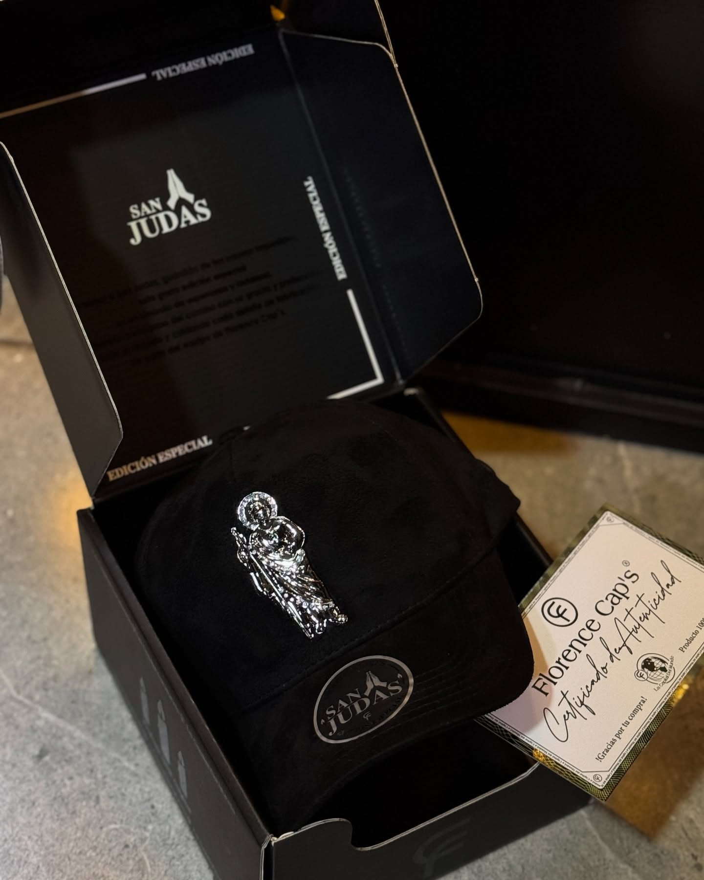 Black Saint Judas Cap