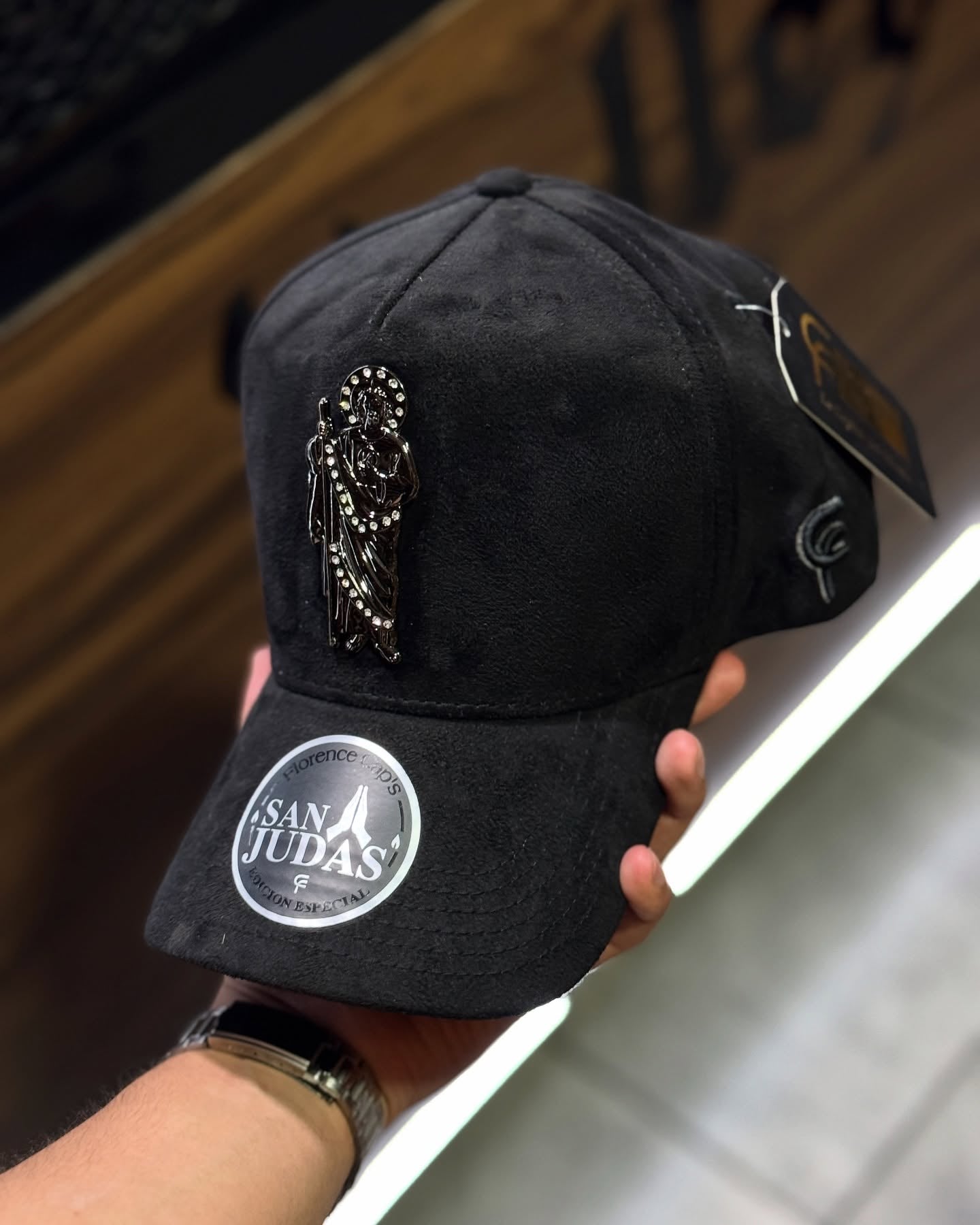 Black Saint Judas Cap
