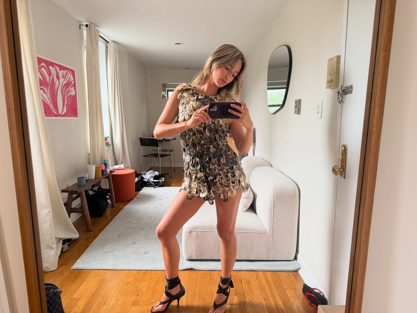 Oyster dress