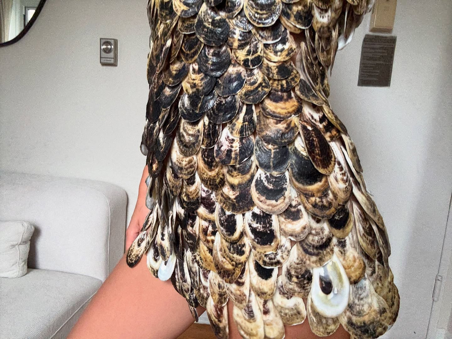 Oyster dress