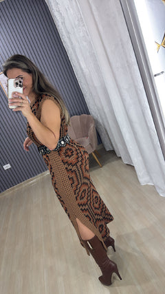 Modal knit dress