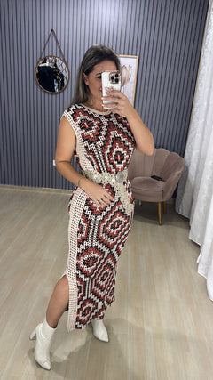 Modal knit dress