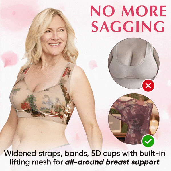 Super gather bra | Ice Silk Lace Cooling Comfort Bra