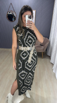 Modal knit dress