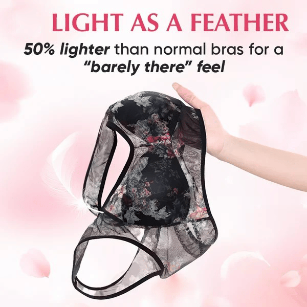 Super gather bra | Ice Silk Lace Cooling Comfort Bra
