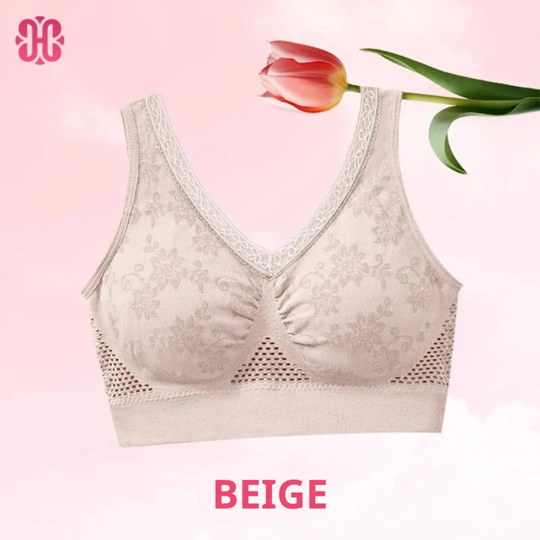 Pure Cotton Buttonless Comfy Lifting Shaping Bra