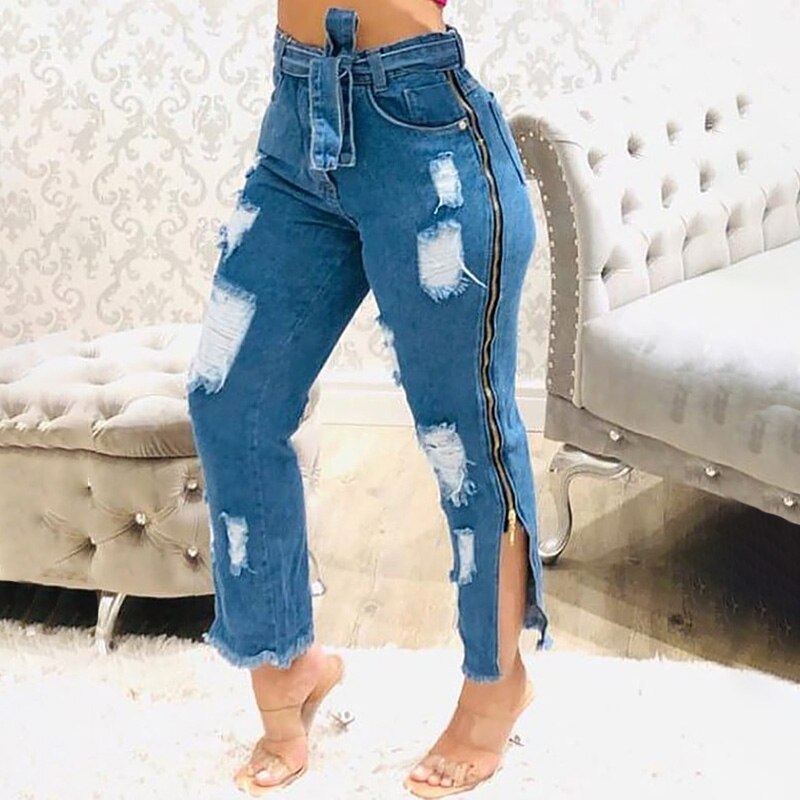 Zipper Denim