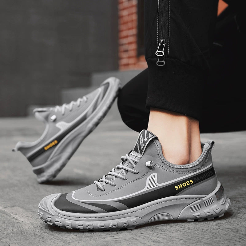 New Men's Genuine Leather British Casual Shoes