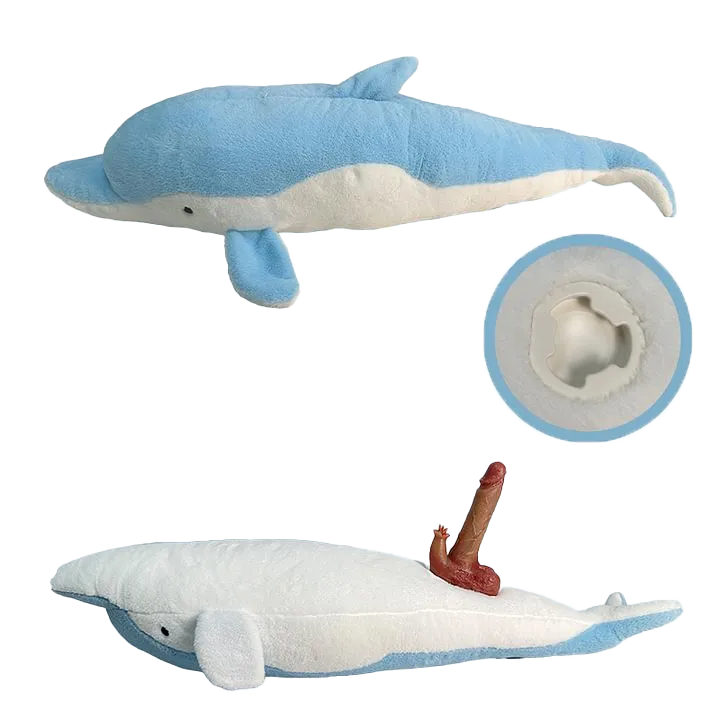 Plush Dildo Machine with Dildos Thrust Licking Sex Toy with Remote Control