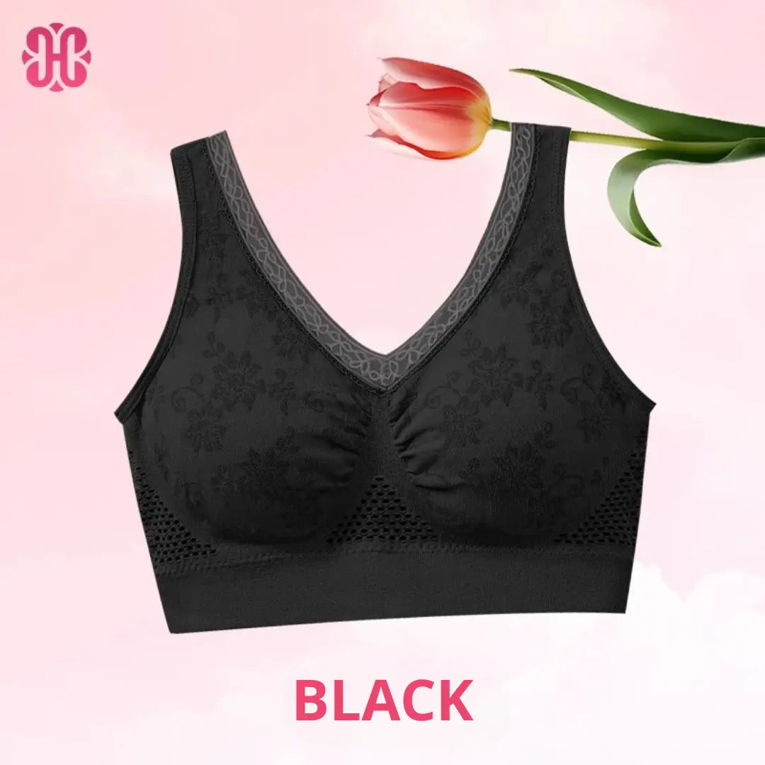 Pure Cotton Buttonless Comfy Lifting Shaping Bra