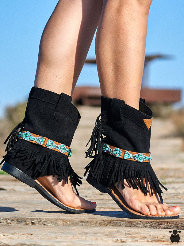 Summer sandals boots