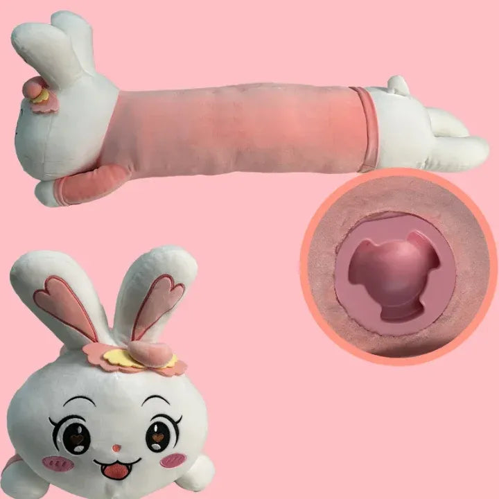Plush Dildo Machine with Dildos Thrust Licking Sex Toy with Remote Control