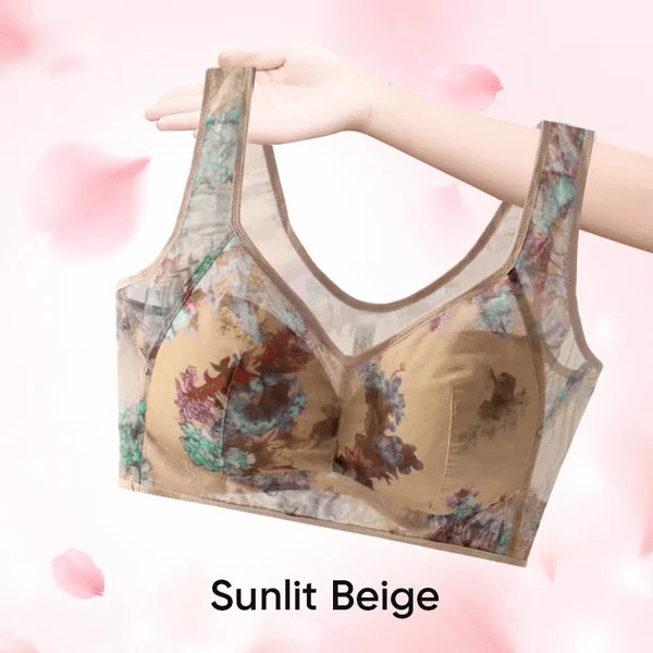 Super gather bra | Ice Silk Lace Cooling Comfort Bra