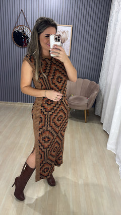 Modal knit dress