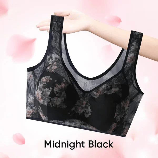 Super gather bra | Ice Silk Lace Cooling Comfort Bra
