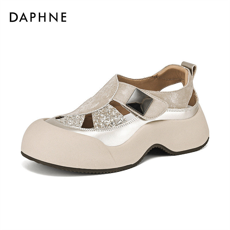Velcro diamond sandals