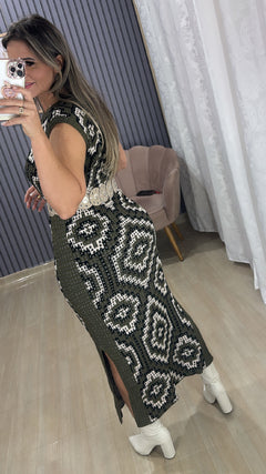 Modal knit dress
