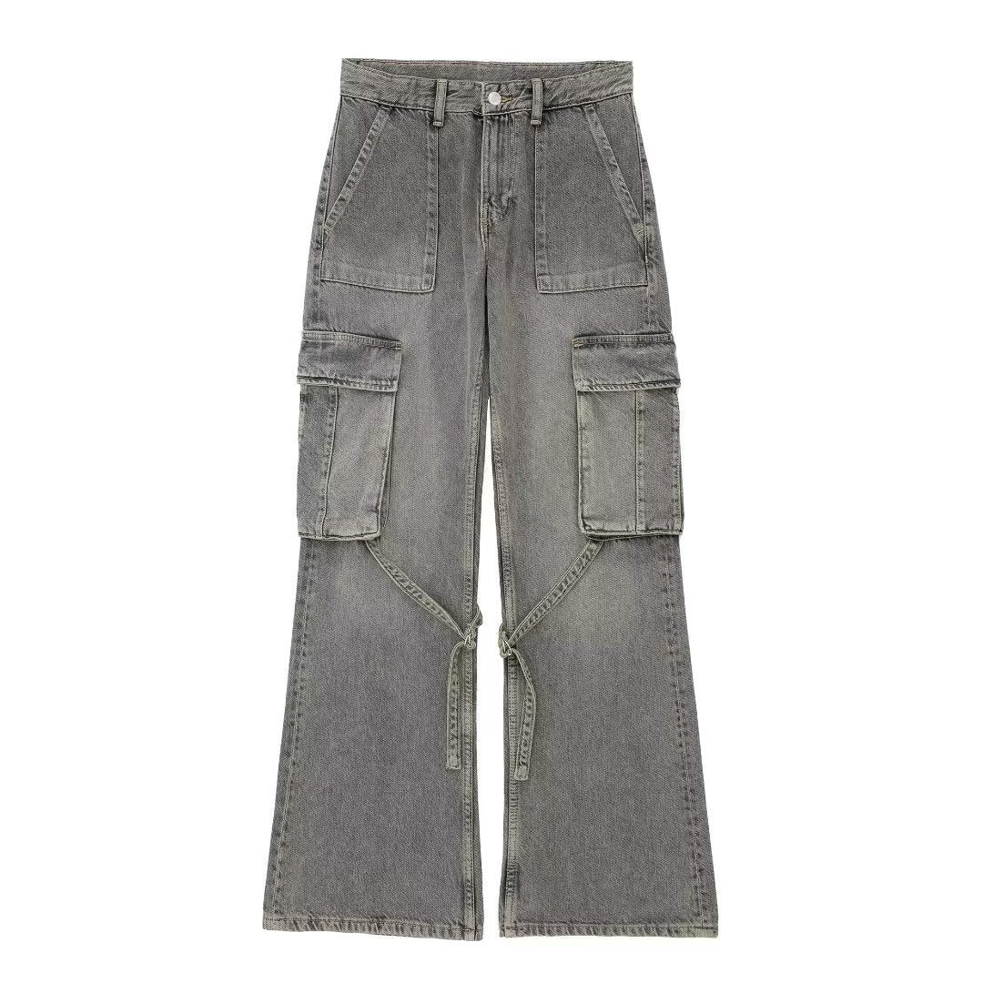 MID-RISE TRF CARGO JEANS