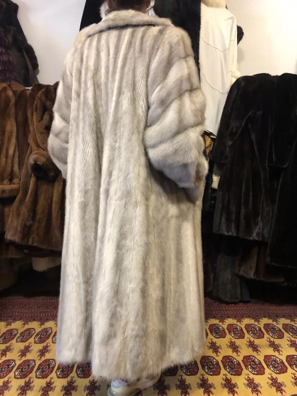 Long Fur Coat Jacket