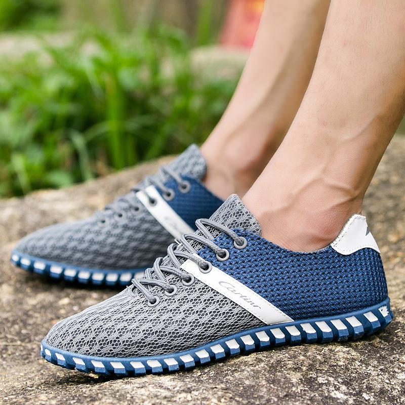 Summer new men's deodorant and breathable casual shoes
