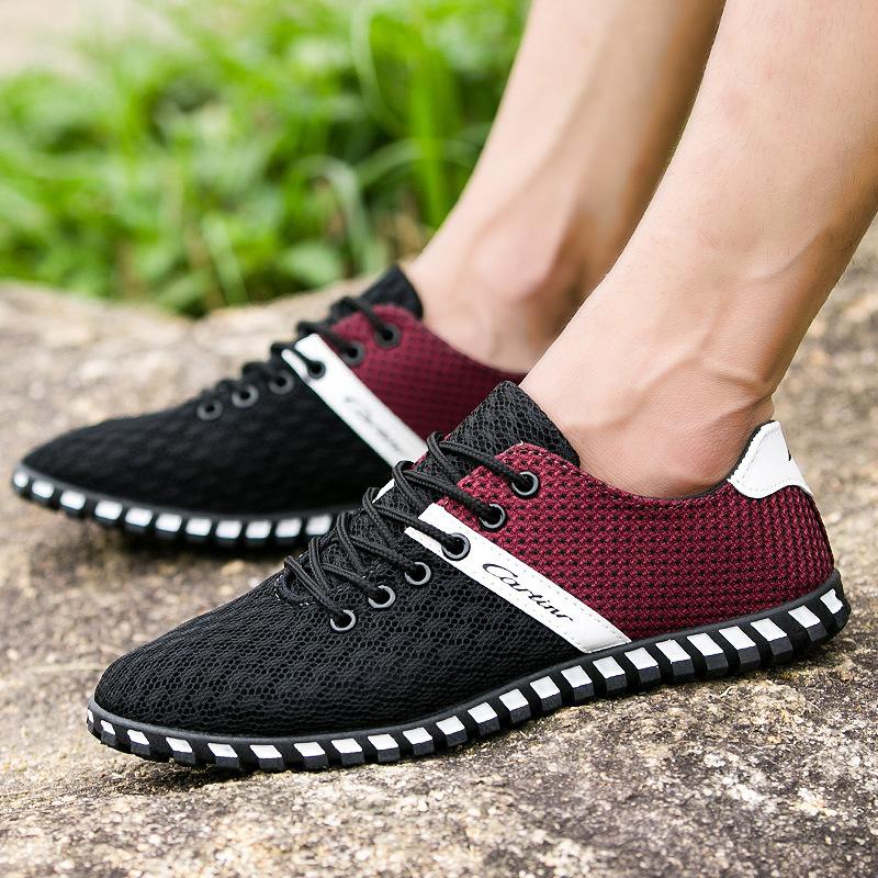 Summer new men's deodorant and breathable casual shoes