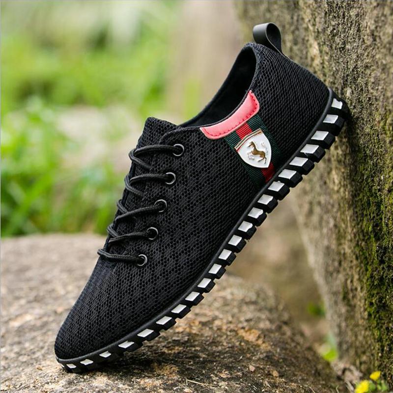Summer new men's deodorant and breathable casual shoes