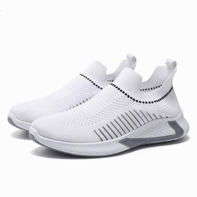 Men's Sneakers Breathable Flying Running Shoes