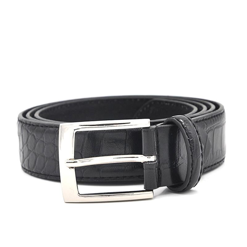 Crocodile Pattern With Split Leather Luxury Accessories
