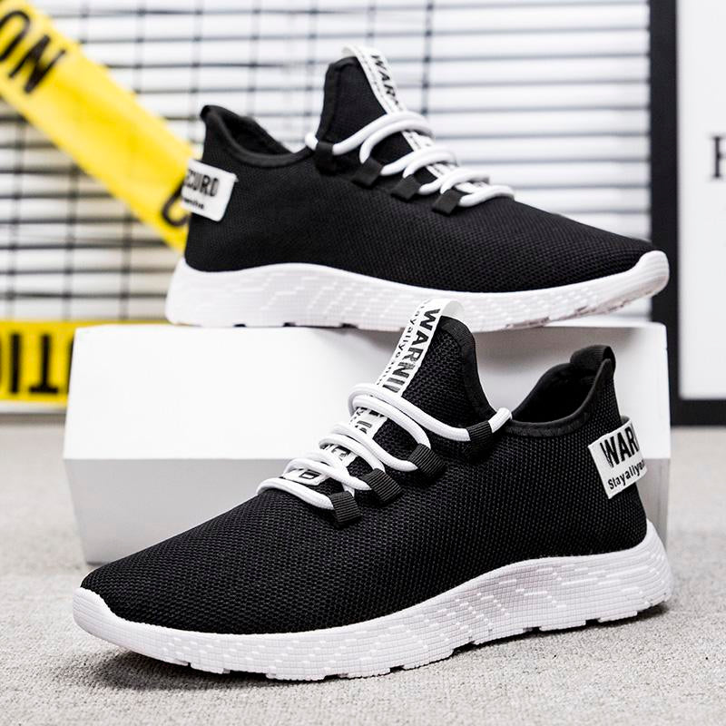 Men Sneakers 2021 New Breathable Lace Up Men Mesh Shoes Fashion Casual No-slip Men Vulcanize Shoes Tenis Masculino