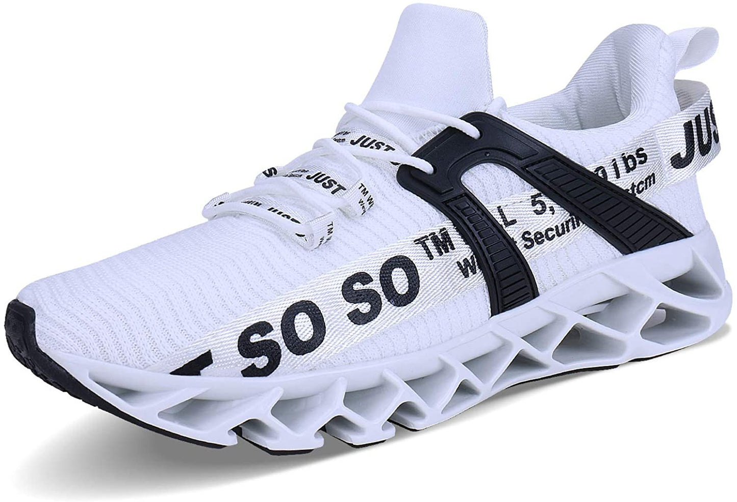 Mens Running Shoes Walking Non Slip Blade Type Sneakers