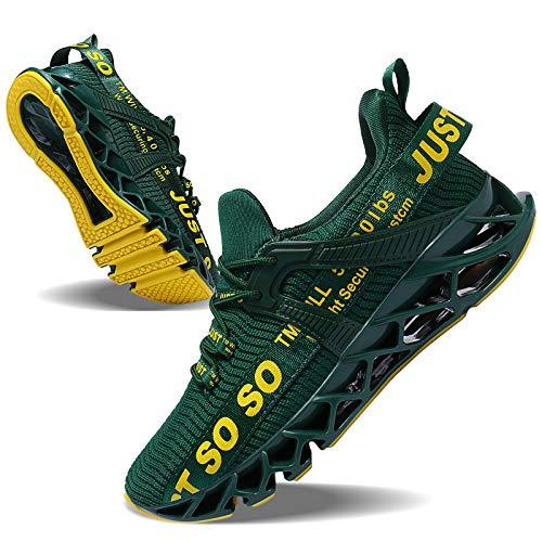 Mens Running Shoes Walking Non Slip Blade Type Sneakers