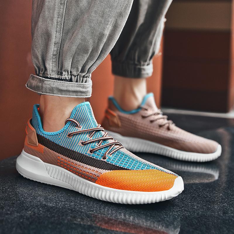 2021 new men sneakers shoes light breathable casual shoes