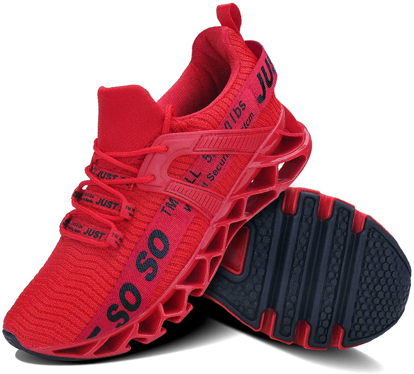 Mens Running Shoes Walking Non Slip Blade Type Sneakers