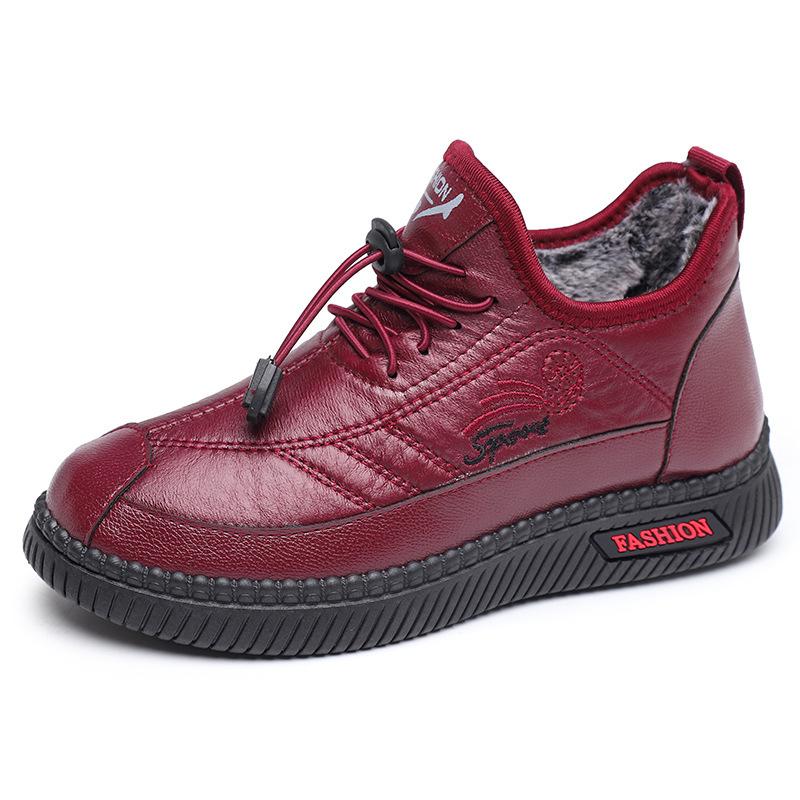 Lace-free waterproof and warm Australian wool shoes