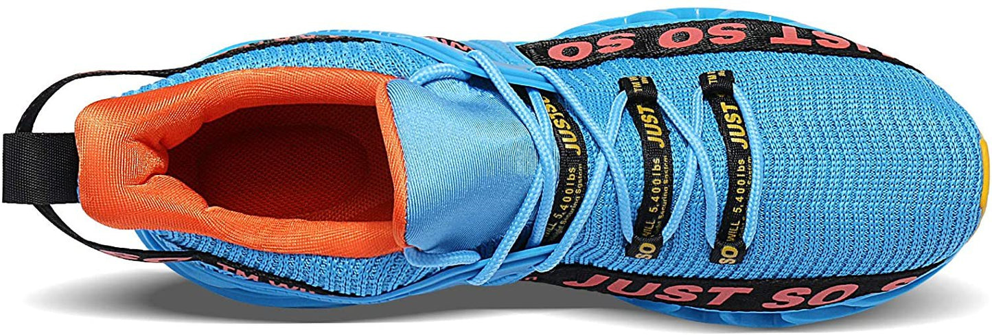 Mens Running Shoes Walking Non Slip Blade Type Sneakers