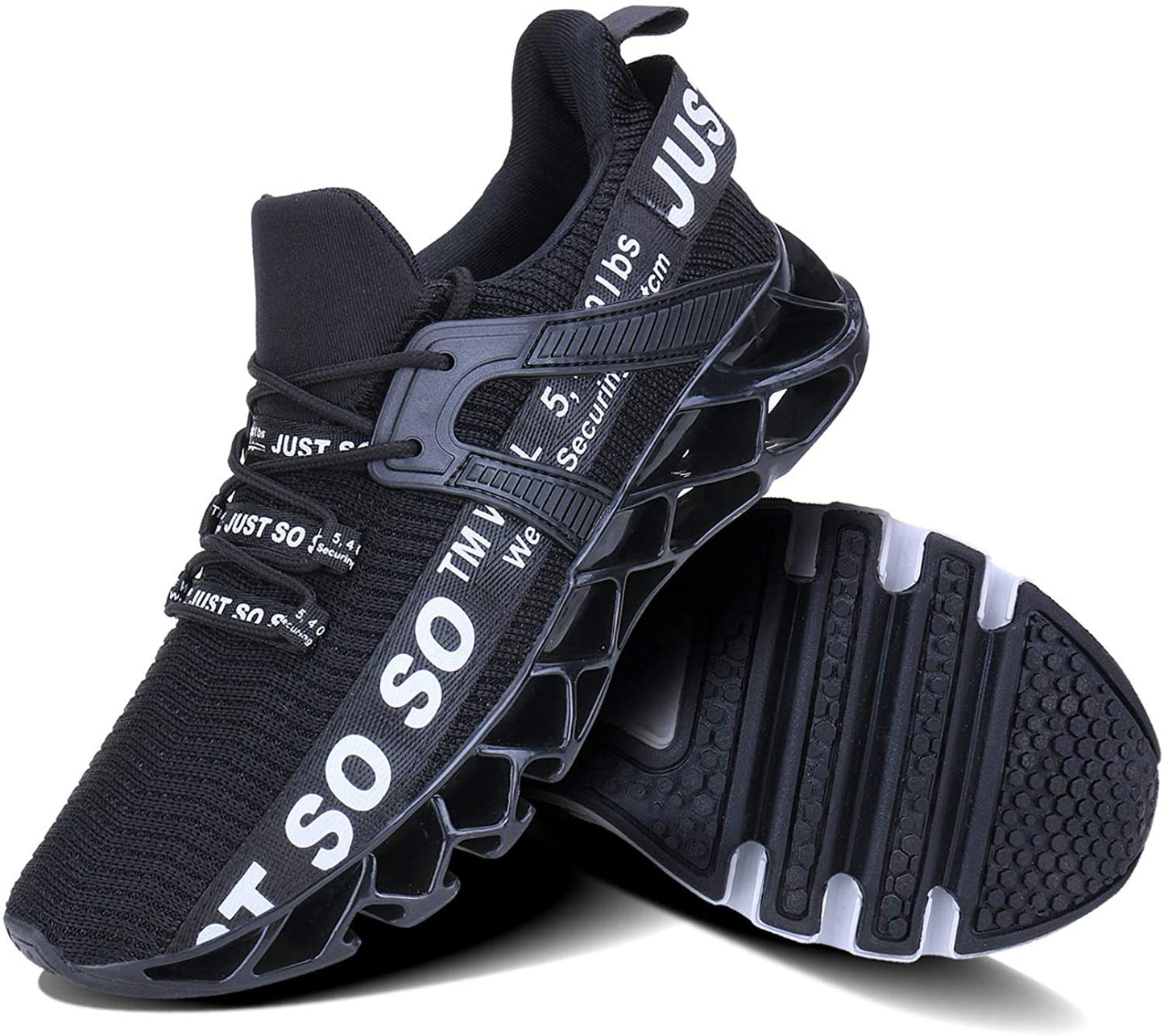 Mens Running Shoes Walking Non Slip Blade Type Sneakers