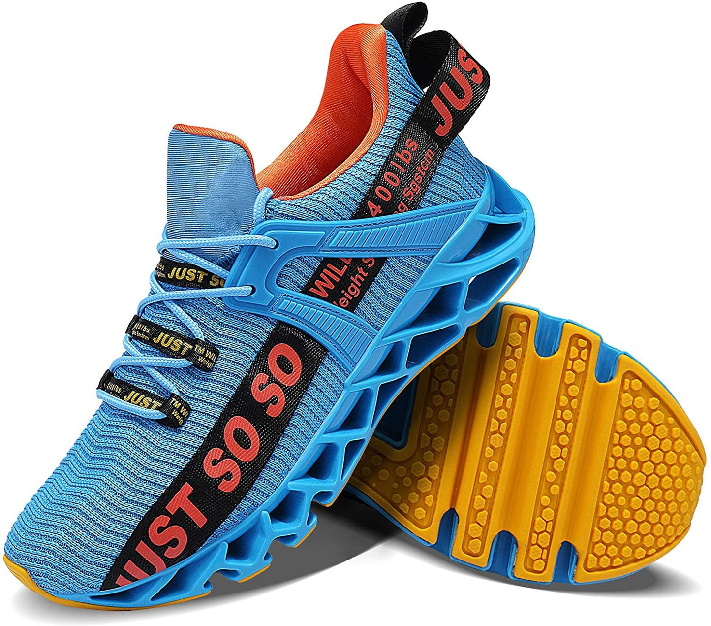 Mens Running Shoes Walking Non Slip Blade Type Sneakers