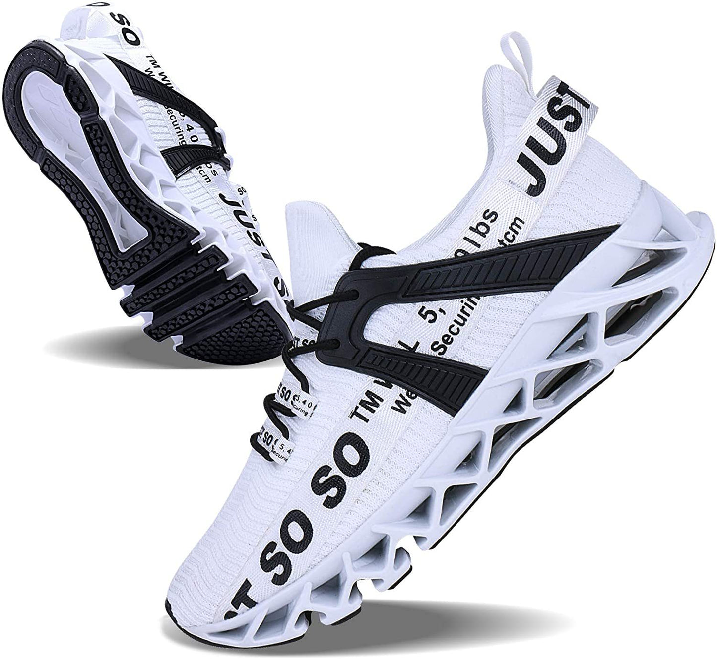 Mens Running Shoes Walking Non Slip Blade Type Sneakers