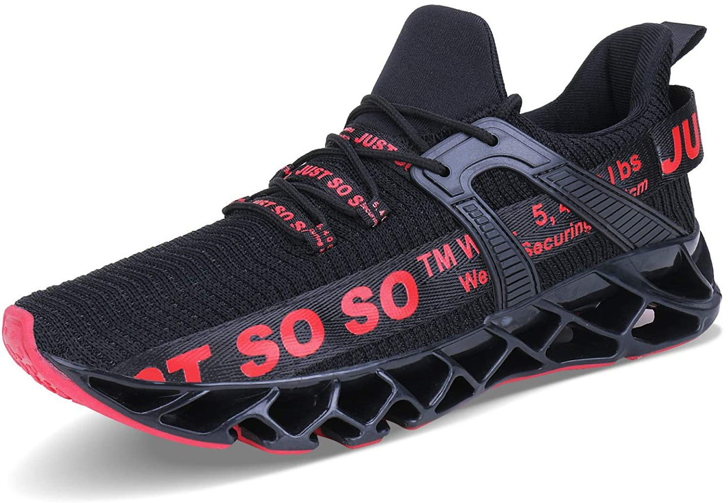 Mens Running Shoes Walking Non Slip Blade Type Sneakers