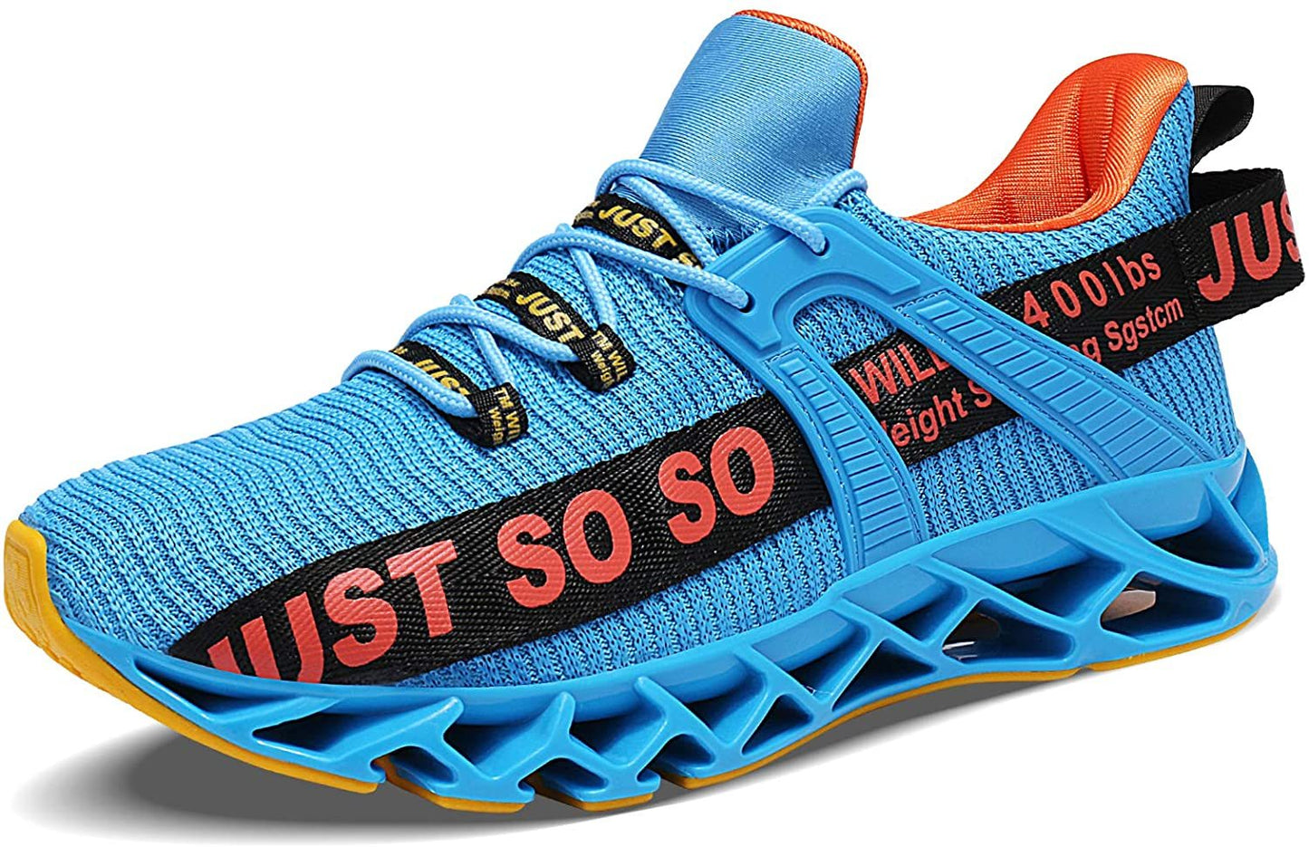 Mens Running Shoes Walking Non Slip Blade Type Sneakers