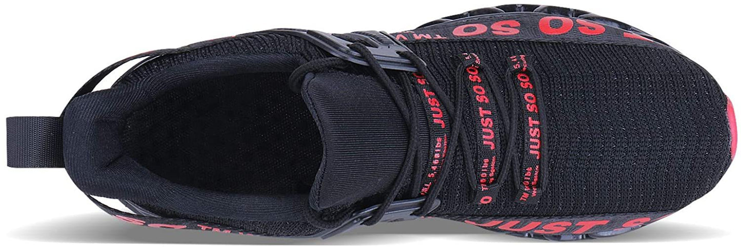 Mens Running Shoes Walking Non Slip Blade Type Sneakers