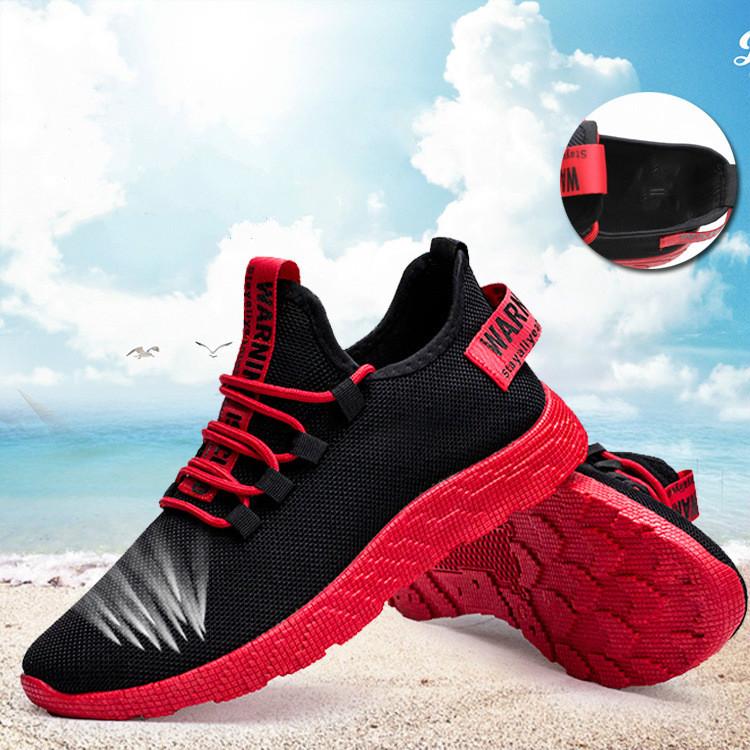 Men Sneakers 2021 New Breathable Lace Up Men Mesh Shoes Fashion Casual No-slip Men Vulcanize Shoes Tenis Masculino