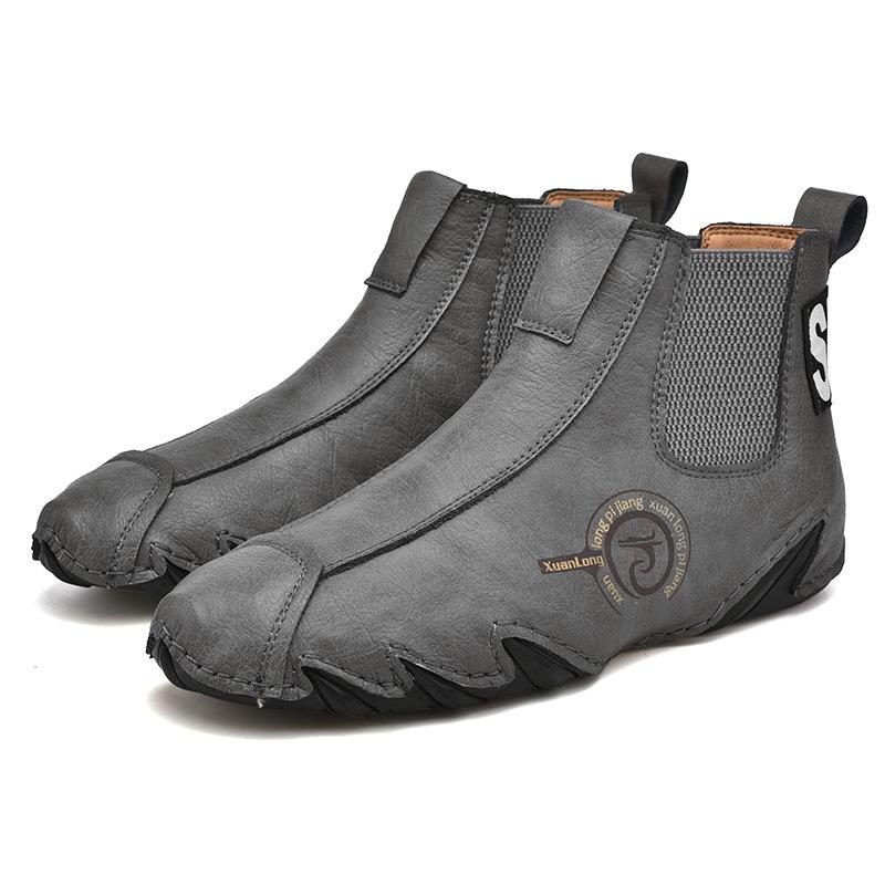 Italian Handmade Chelsea High Top Martin Boots