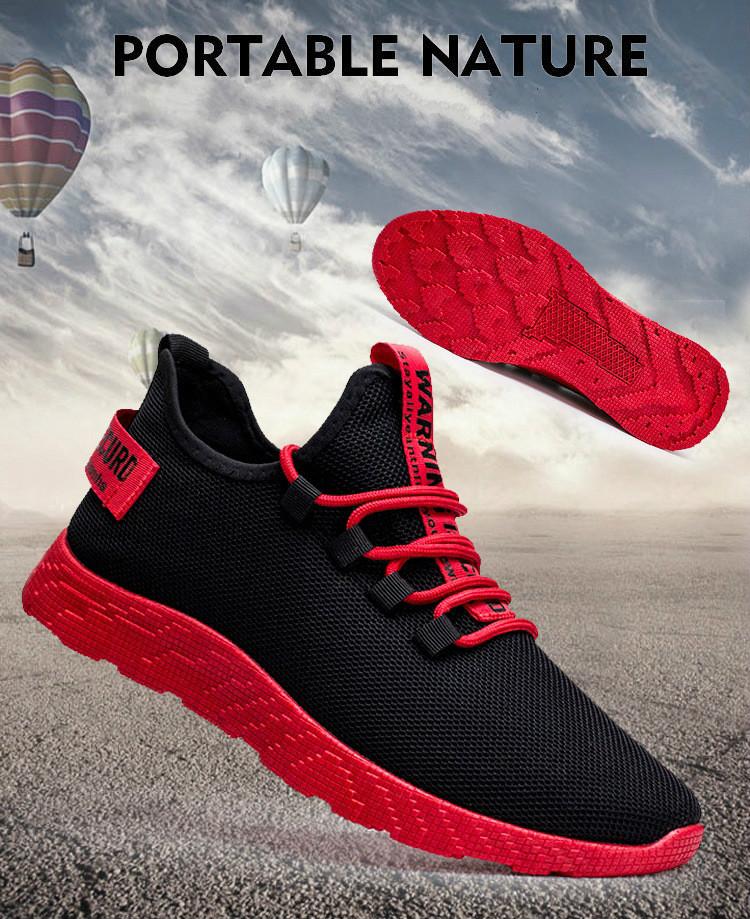 Men Sneakers 2021 New Breathable Lace Up Men Mesh Shoes Fashion Casual No-slip Men Vulcanize Shoes Tenis Masculino