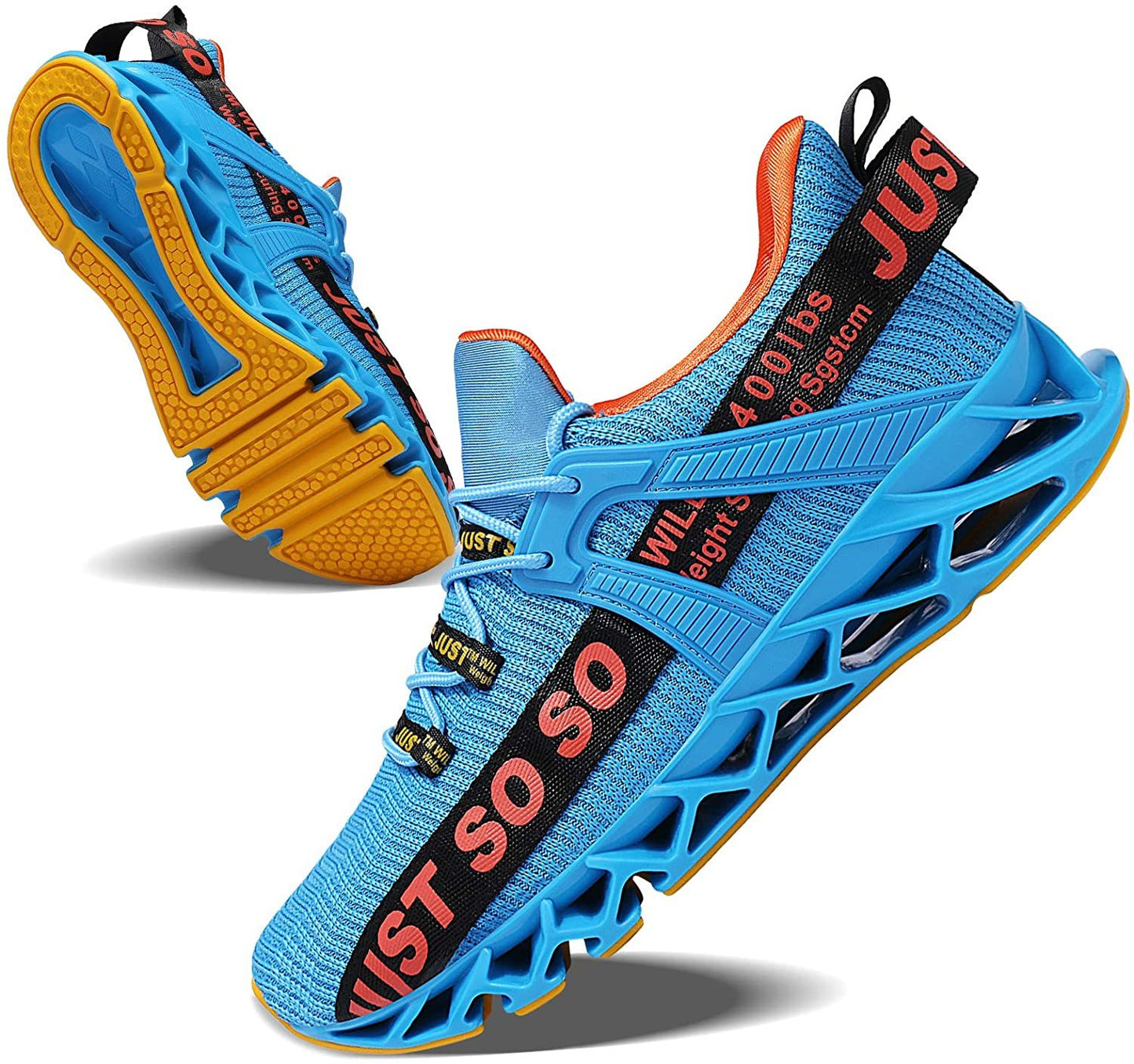 Mens Running Shoes Walking Non Slip Blade Type Sneakers